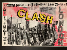 Load image into Gallery viewer, The Clash original concert poster - Out of Control tour live at Brixton Academy 1984 - Original Music and Movie Posters for sale from Bamalama - Online Poster Store UK London
