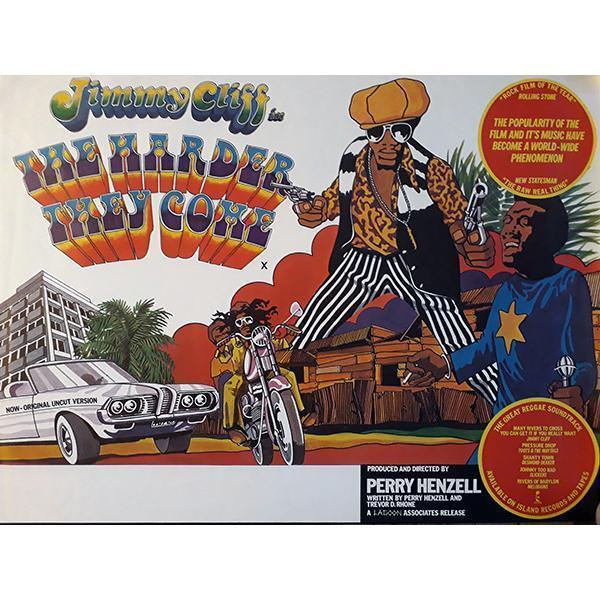 The Harder They Come vintage original movie film poster - British Quad edition 1970s Reggae - Original Music and Movie Posters for sale from Bamalama - Online Poster Store UK London