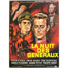 Load image into Gallery viewer, The Night of the Generals original movie film poster - French 1967 Peter O` Toole - Original Music and Movie Posters for sale from Bamalama - Online Poster Store UK London
