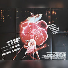 Load image into Gallery viewer, The Rose original movie film poster - 1979 British Quad Bette Midler - Original Music and Movie Posters for sale from Bamalama - Online Poster Store UK London
