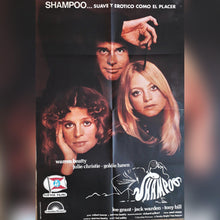 Load image into Gallery viewer, Warren Beatty original movie film poster - Shampoo 1975 Spanish Julie Christie - Original Music and Movie Posters for sale from Bamalama - Online Poster Store UK London
