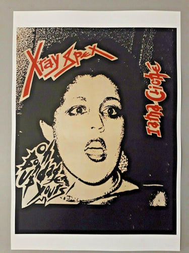 XRay Spex poster - Oh Bondage Up Yours! promotional release 77 A3 reprint - Original Music and Movie Posters for sale from Bamalama - Online Poster Store UK London