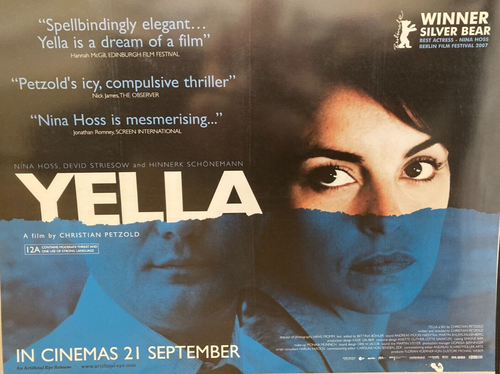 Yella original movie film poster - British UK Quad 2008 German Thriller Berlin - Original Music and Movie Posters for sale from Bamalama - Online Poster Store UK London