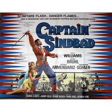 Load image into Gallery viewer, Captain Sinbad original poster - 1960`s UK Quad - Original Music and Movie Posters for sale from Bamalama - Online Poster Store UK London
