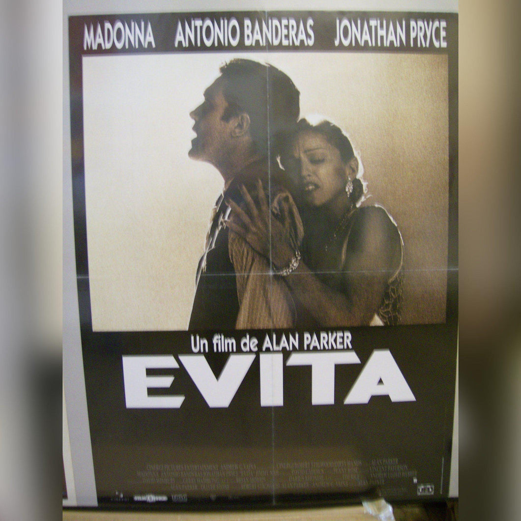 Madonna Original poster - French movie poster for Evita - 1996 - Original Music and Movie Posters for sale from Bamalama - Online Poster Store UK London