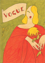 Load image into Gallery viewer, VOGUE POSTER EARLY ADVERTISING DESIGN - VERY NICE ART DECO LIMITED EDITION PRINT - Original Music and Movie Posters for sale from Bamalama - Online Poster Store UK London

